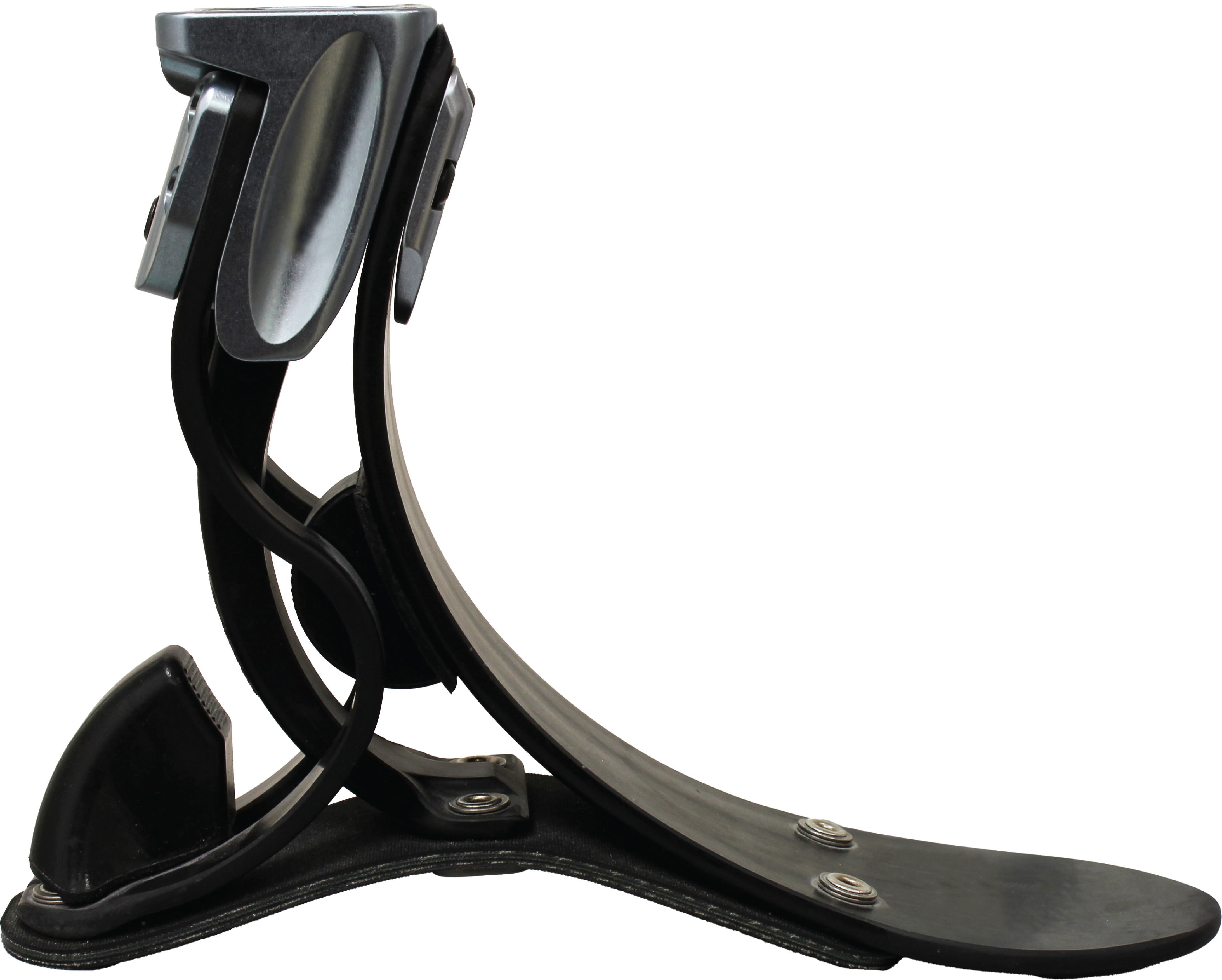 Carbon fiber ankle brace.